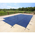 Rectangular In Ground Pool Safety Cover with Center Step N854043