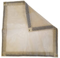 Tan Vinyl Coated Mesh Tarp 10 oz. Q7934
