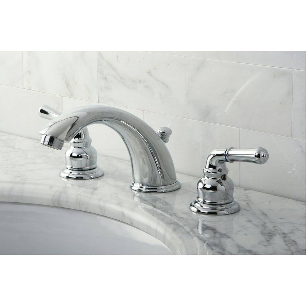 Brushed Brass Widespread Bathroom Faucet Q595