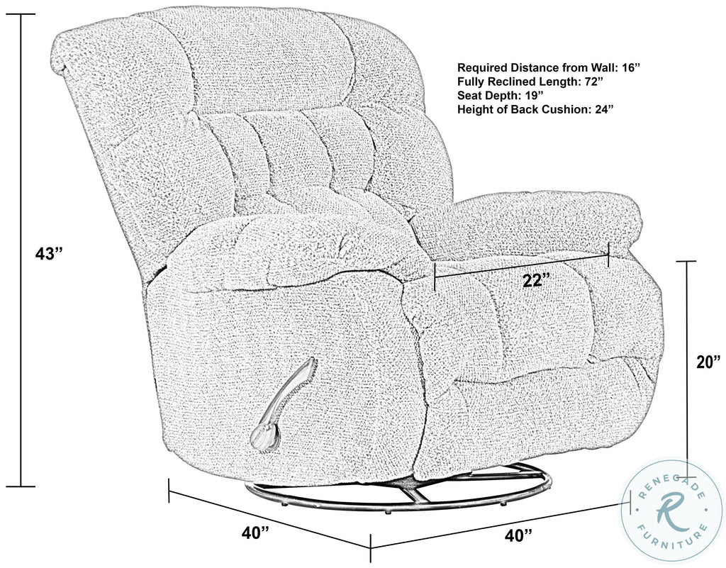 Chaise Rocker Recliner H134911