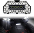 Front Grill Screen Radiator with LED Light Bar (1PCS) Pack of 2 P19816