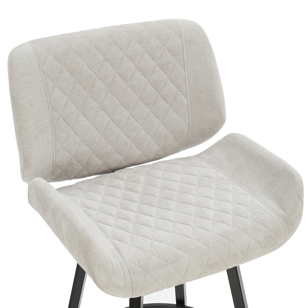 Rust Fabric Bentwood and Metal Side Chair Set of 2 B1737