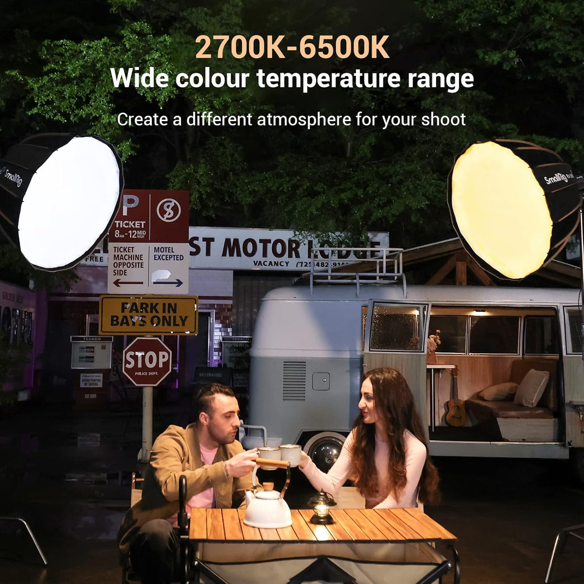 Bi-Color LED Video Light 220W 2700K-6500K with Bowens Mount Z527729