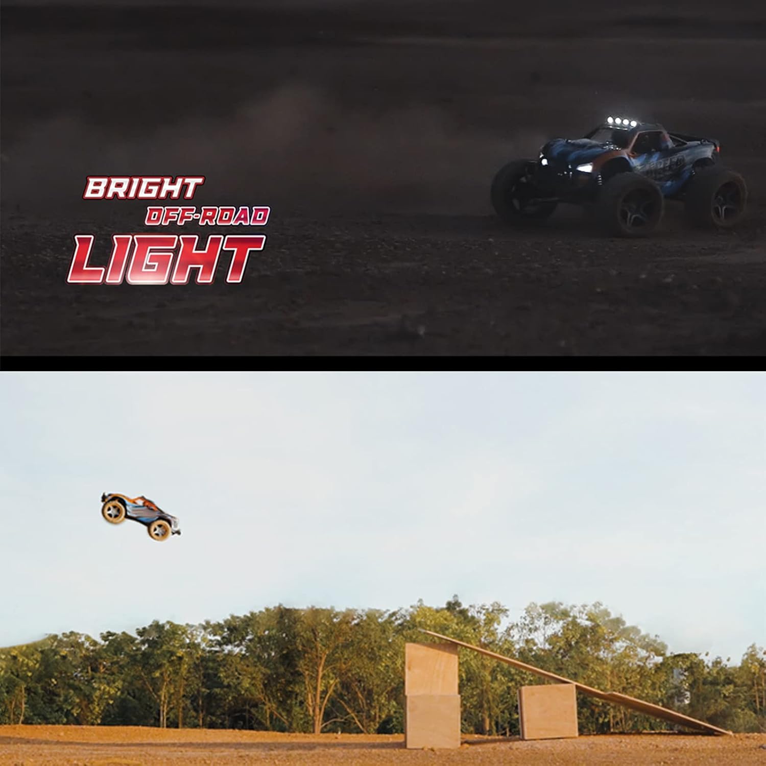RC Car 1:10 Scale 4WD 45KM/H 2.4GHz Off-Road Electric Toy Vehicle F82041