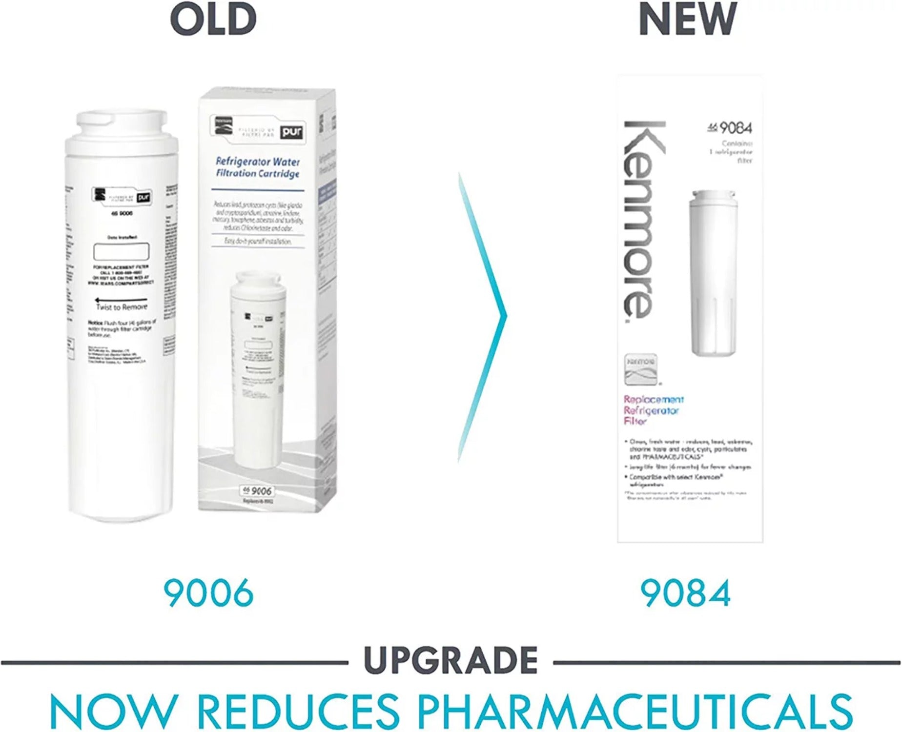 6 Pack Replacement Refrigerator Water Filter W751271