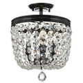 Vibrant Bronze Crystal Ceiling Mount H376839