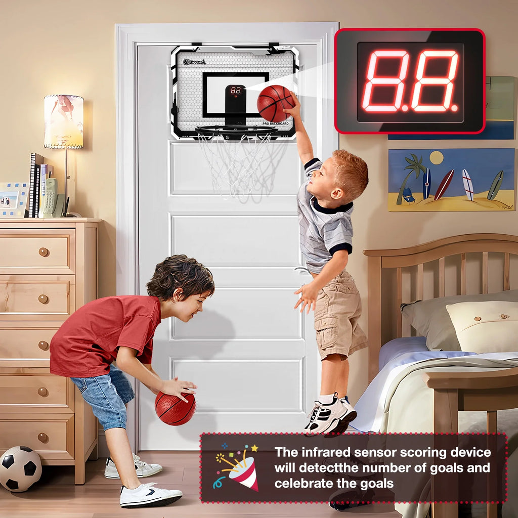 Basketball Hoop Indoor for Kids 15.7" X 11.8" with 3 Balls J922