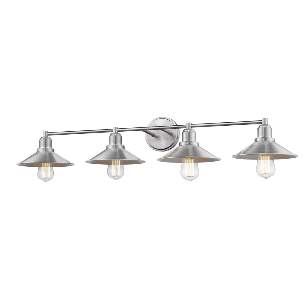 Brushed Nickel 4 Light Vanity B286