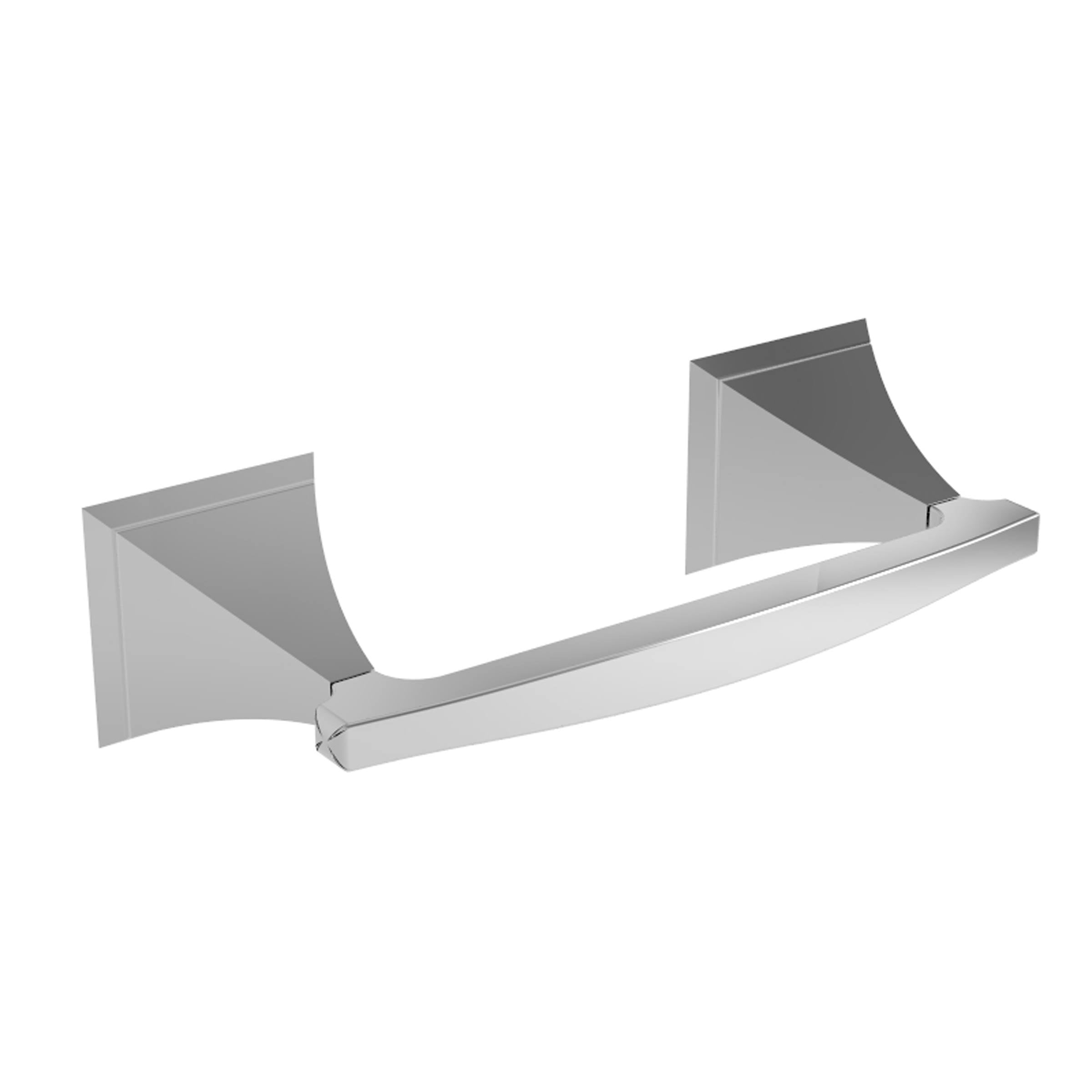Aged Brass Double Post Toilet Tissue Holder Z455