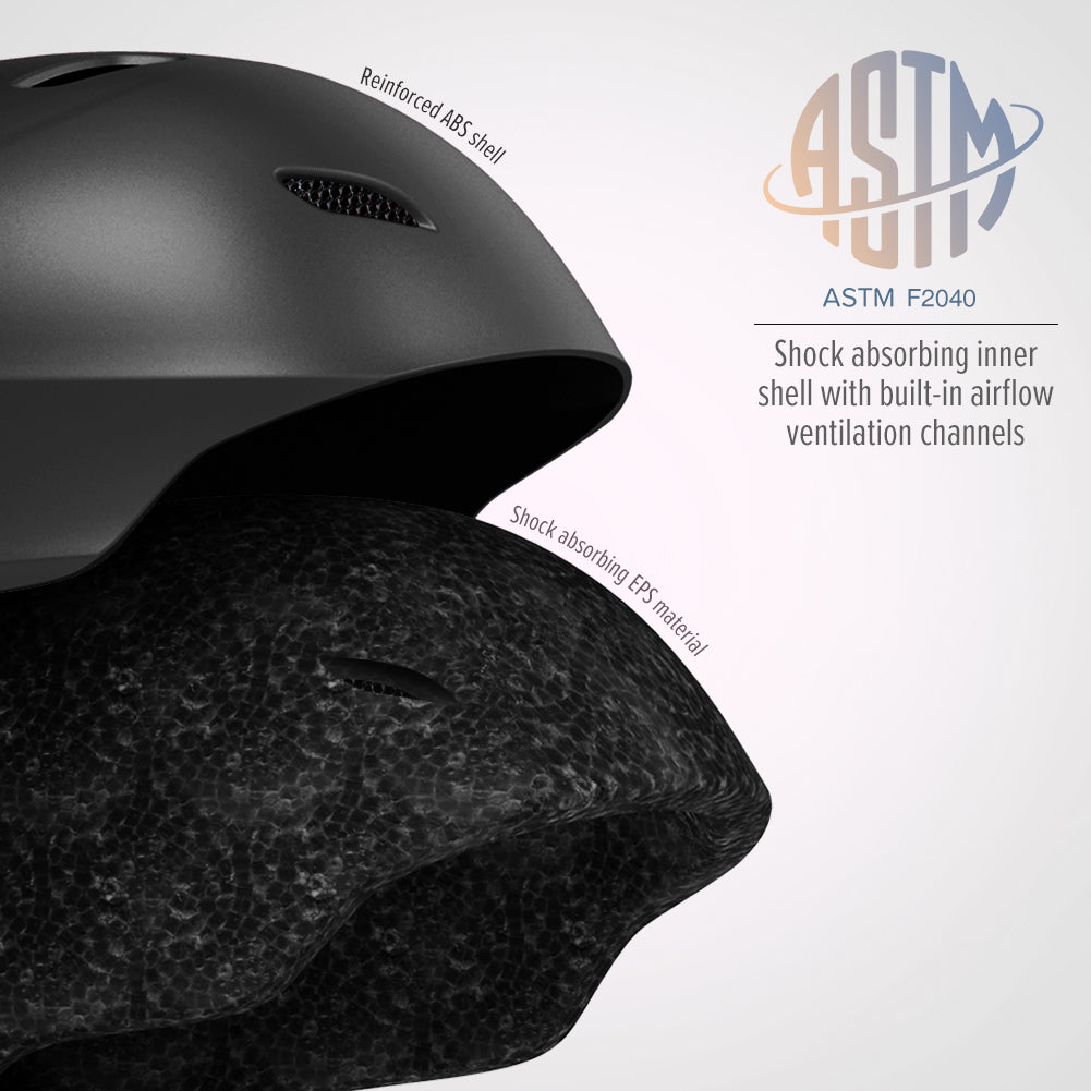 Black Adjustable Ski Helmet R28419
