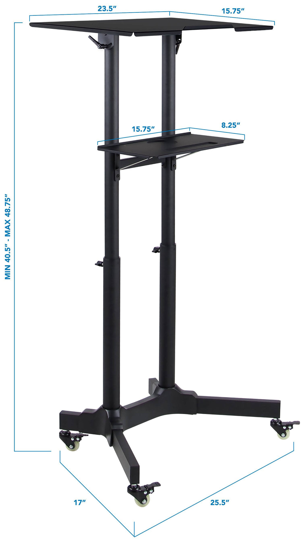 Portable Standing Desk Lectern E552894
