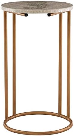 Gold Metal Accent C Table C616806