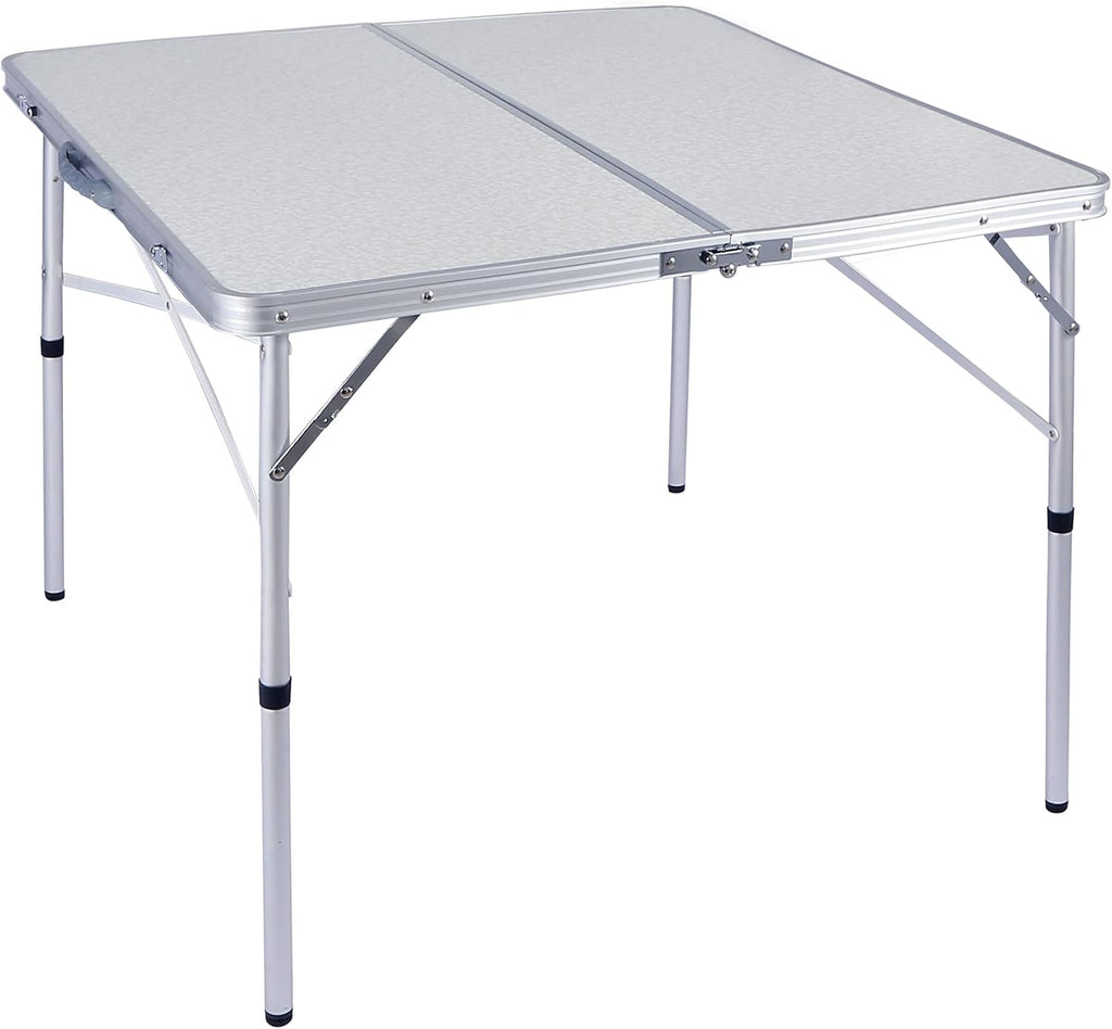 White 3ft Folding Card Table I91580