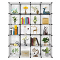20-Cube Wire Cube Storage Shelves Modular Organizer Bookcase E427627