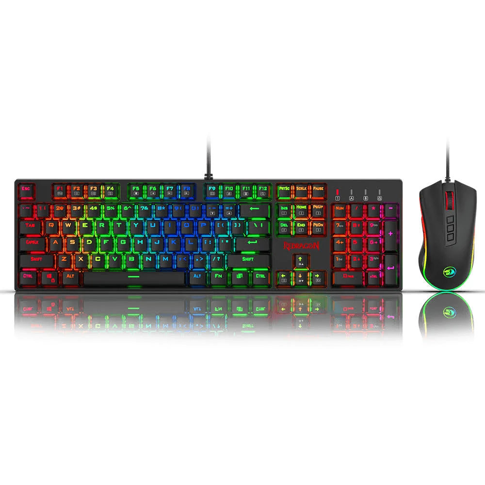 USB Mechanical Keyboard and Mouse Combo H60402