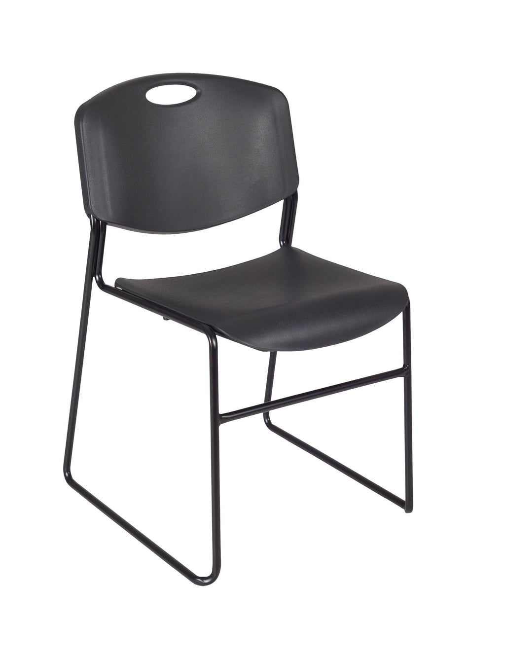 Square Breakroom Table with 4 Stack Chairs H8697