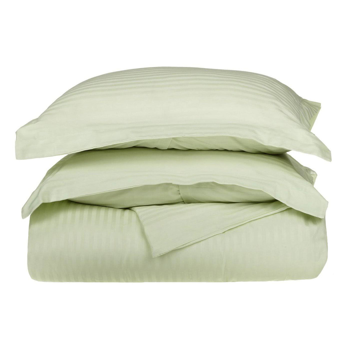 Mint Full 3 Piece Cotton Sateen Duvet Cover Set S48431