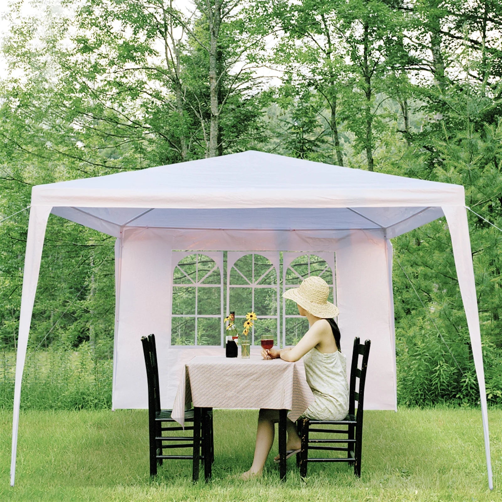 3 x 3 m 4 Sides Waterproof Tent with Spiral Tubes C17843