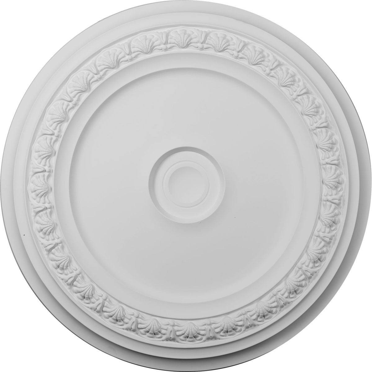 Carlsbad Ceiling Medallion, Hand-Painted Spartan Stone Q26677