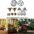 Go Kart Rear Axle Kit with Brake Hub Disc Rotor and Chain Sprocket E843