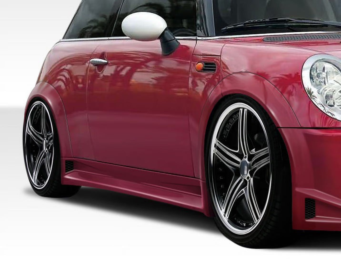 2002-2008 Mini Cooper R50 R53 R52 Duraflex Type Z Wide Body Side Skirts Rocker Panels - 2 Piece B627