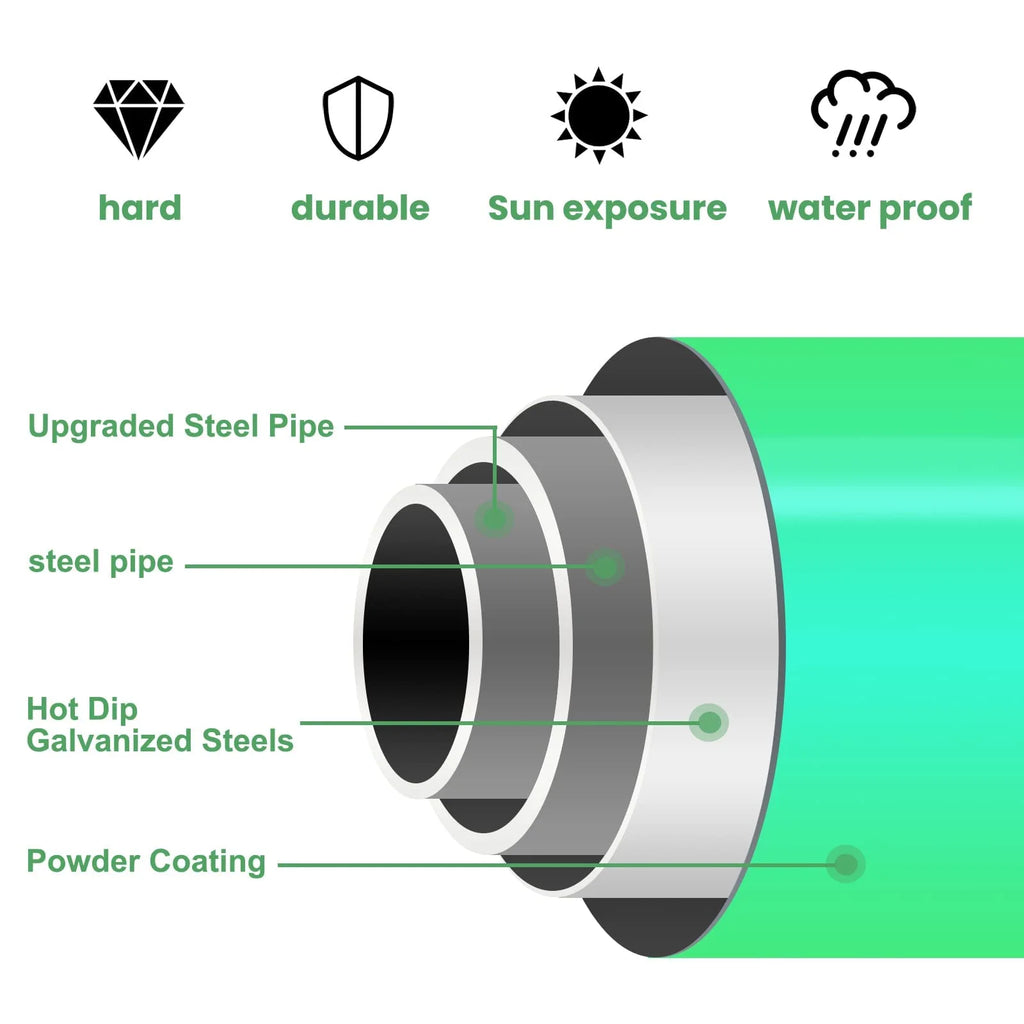Metal Climbing Dome for Kids, Anti-Rust and UV-Resistant, 800LBS Load Capacity B6672