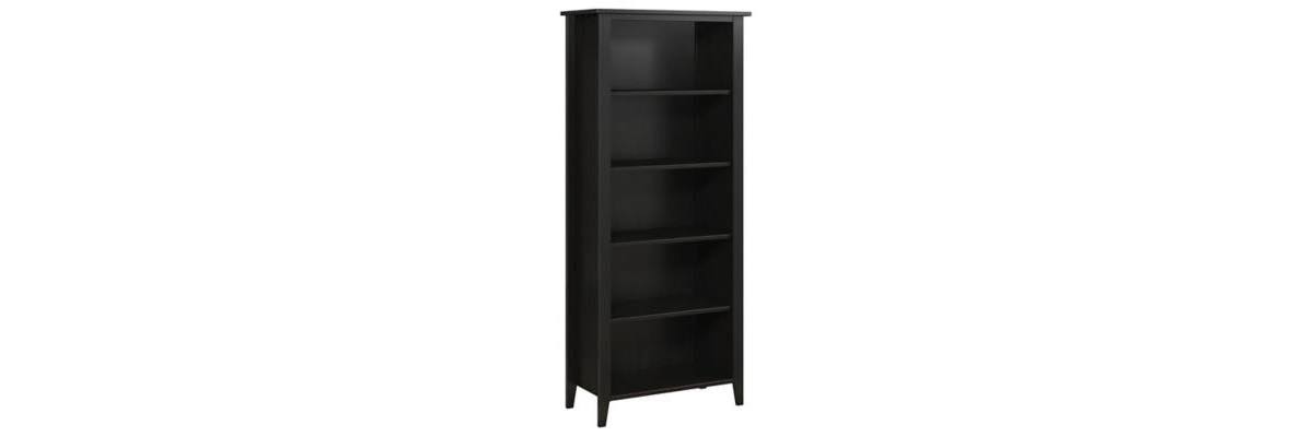 5 Shelf Bookcase, Black Suede Oak N681751