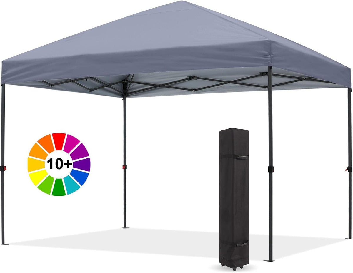 White 10x10 Pop up Canopy Tent N3047