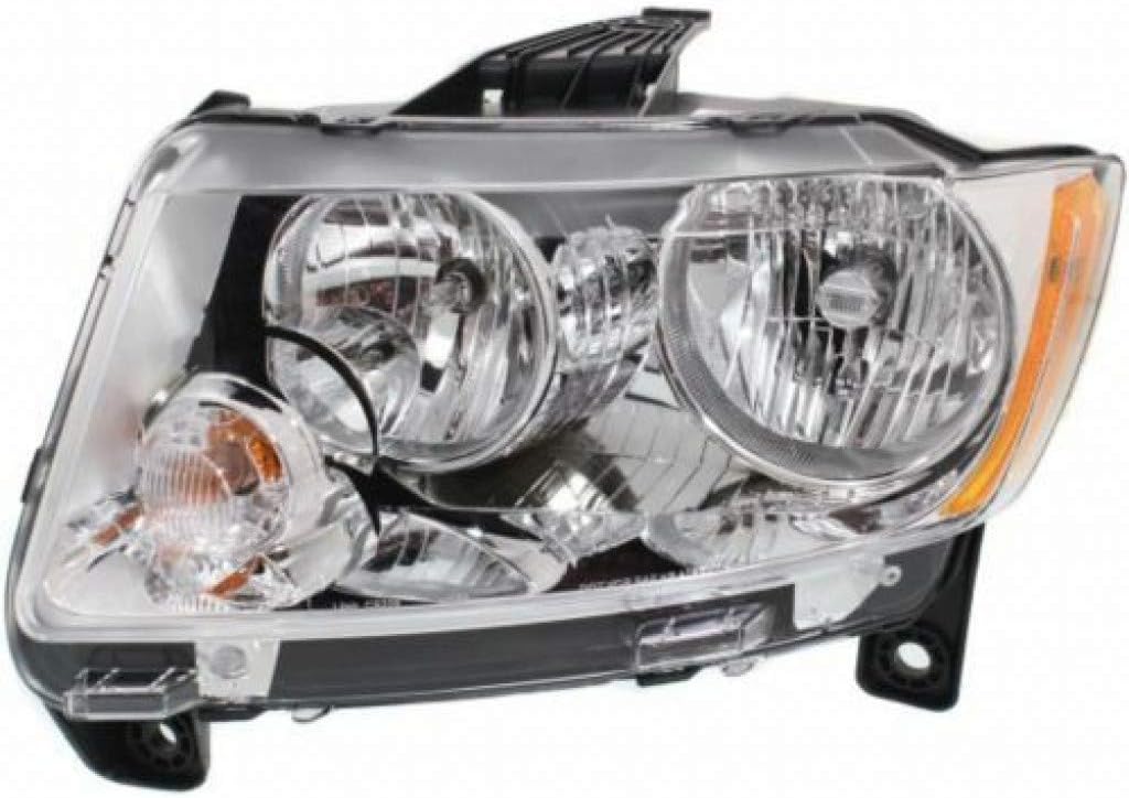 Headlight Assembly Pair for Jeep Grand Cherokee 2011 2012 2013 W381