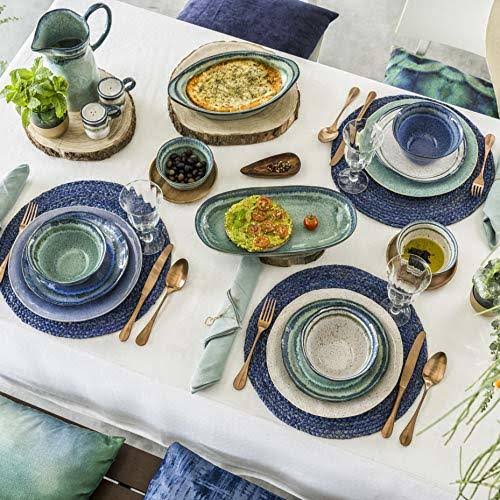 White Round Serving Platter W252