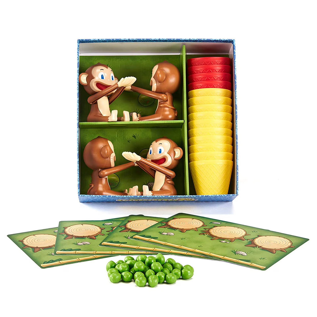 Projection Stacking Cup Game Bounce monkey Game A811