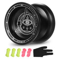 Aluminum Alloy Yoyo Ball with 5 Strings and User Manual M3246
