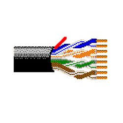 Bulk cable 1000 ft UTP CAT 6 Black I148962