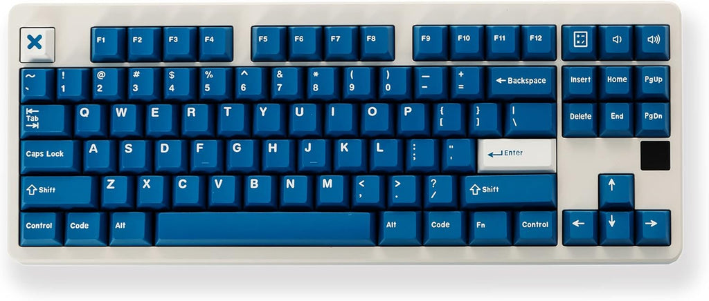 169 Keys Doubleshot Keycaps Cherry Profile ANSI/ISO Layout Mechanical Keyboard V84148