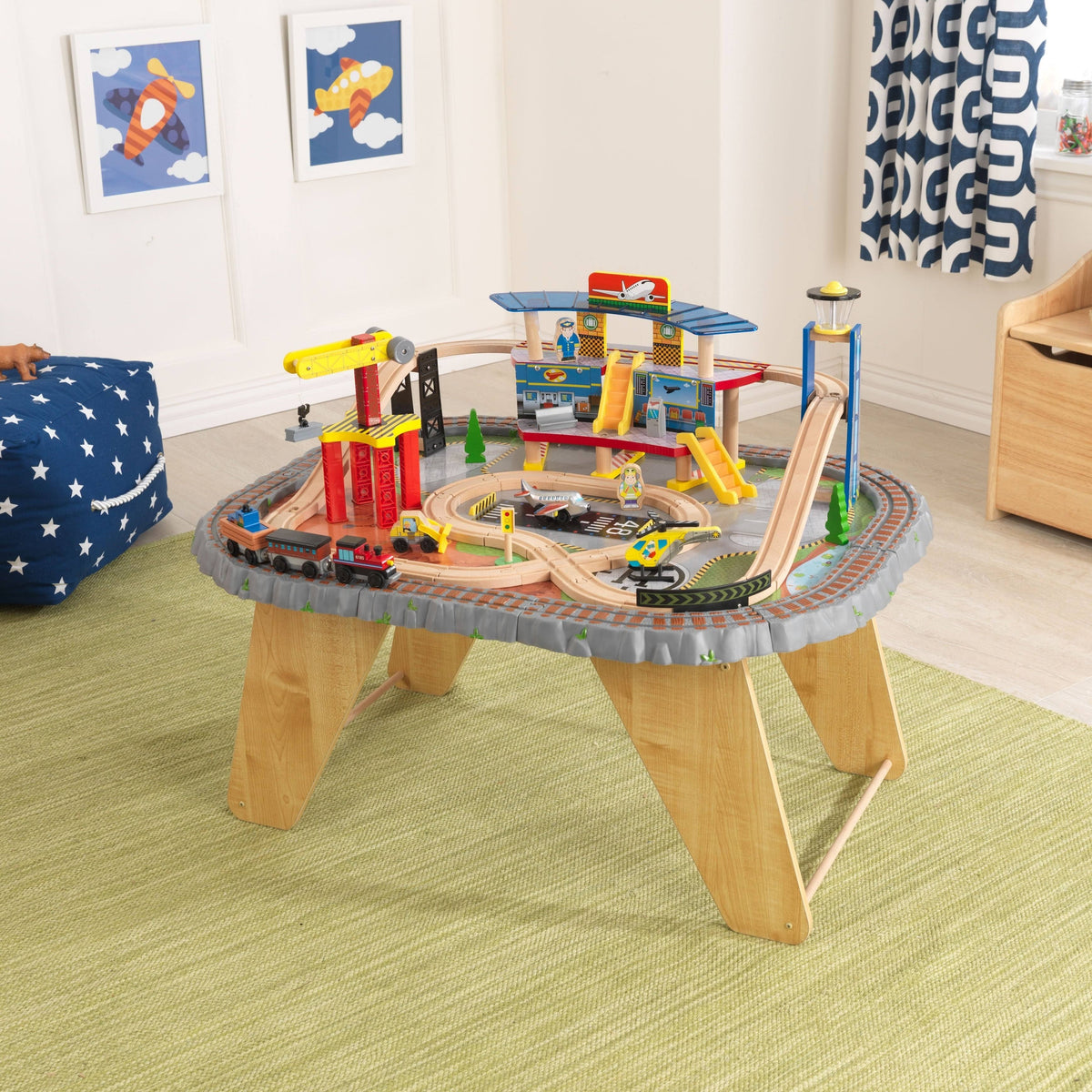 Transportation Station Train Set and Table T38482