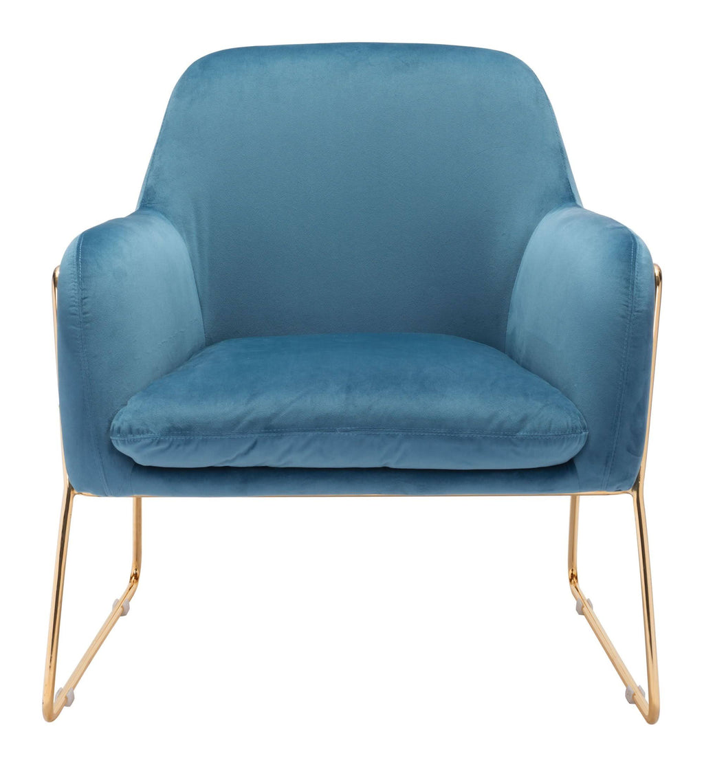 Pink Velvet Arm Chair A740524
