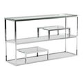 Silver Console Table P11371