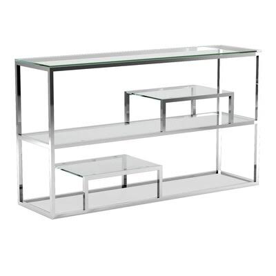 Silver Console Table P11371