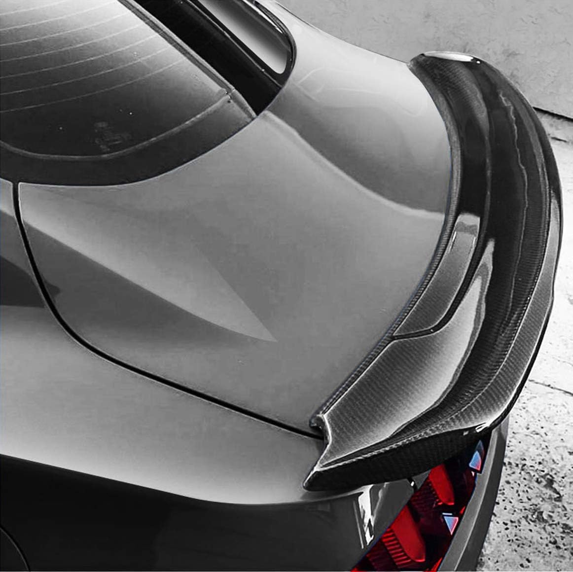 Carbon Fiber Trunk Spoiler for 2015-2017 Mustang K646