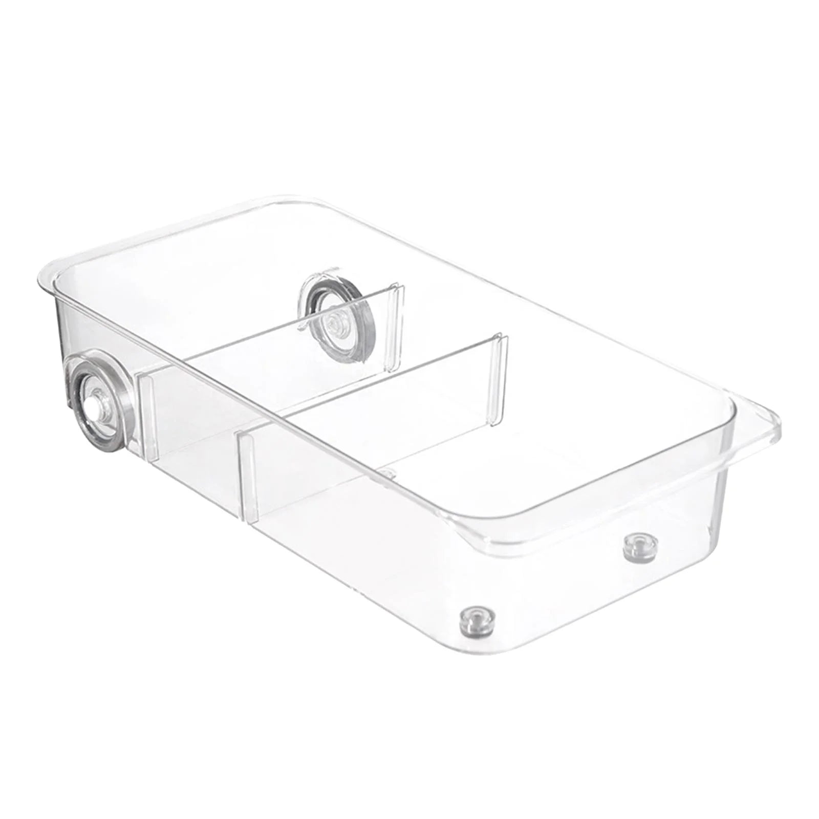 Clear Pull Out Pantry Storage Bins on Wheels G40591