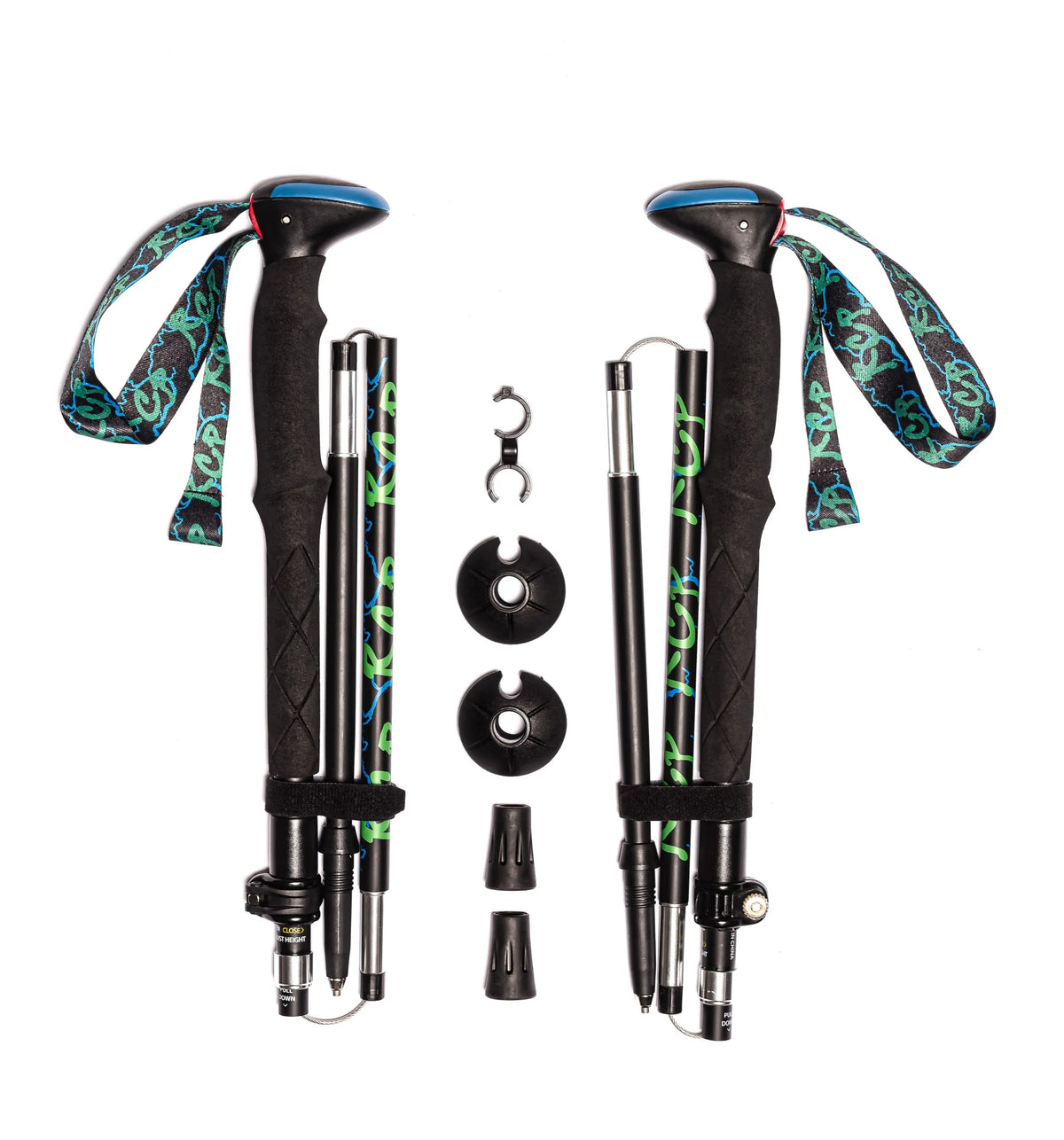 Ultralight Carbon Folding Poles Q95697
