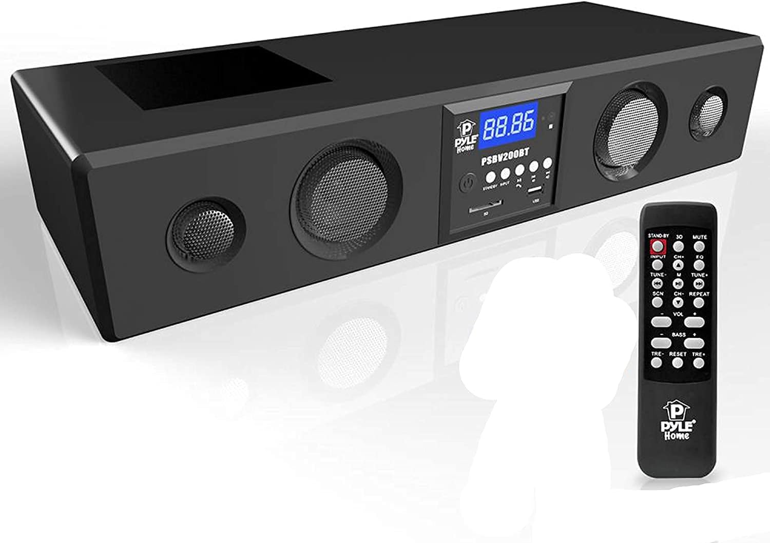 3D Surround Bluetooth Soundbar with Remote Control Z325