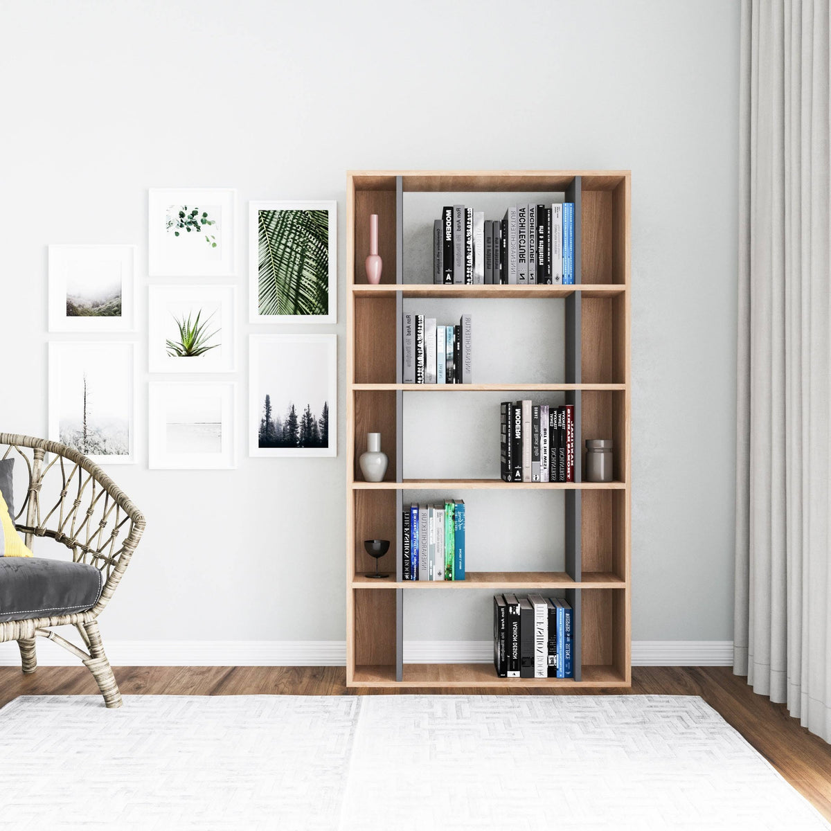Modern Bookcase X103791