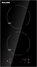 Induction Cooktop 2 Burner 12 Inch Electric Stove Top 3500W Built-in Dual Induction Cooker D98493