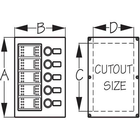 Nylon Circuit Breaker Panel L173708