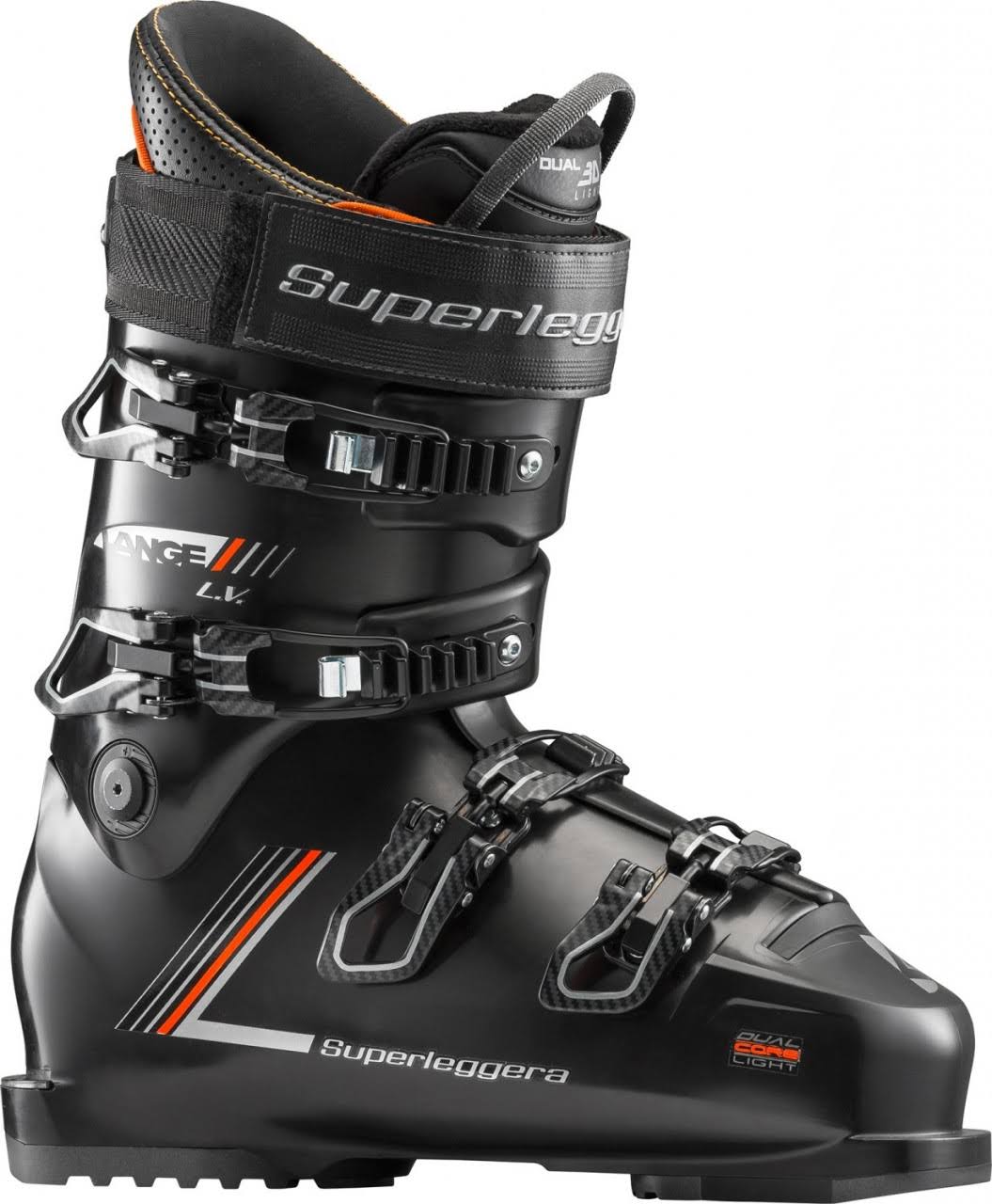 BK/ORANGE Ski Boots Z5299