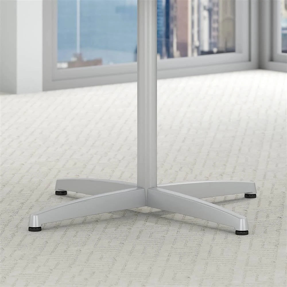 42W Round Conference Table with Metal Base S9297