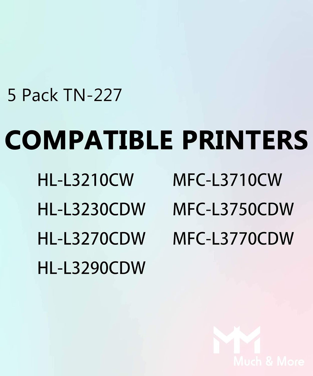 Compatible Toner Cartridge Replacement High Yield 5-Pack C8217