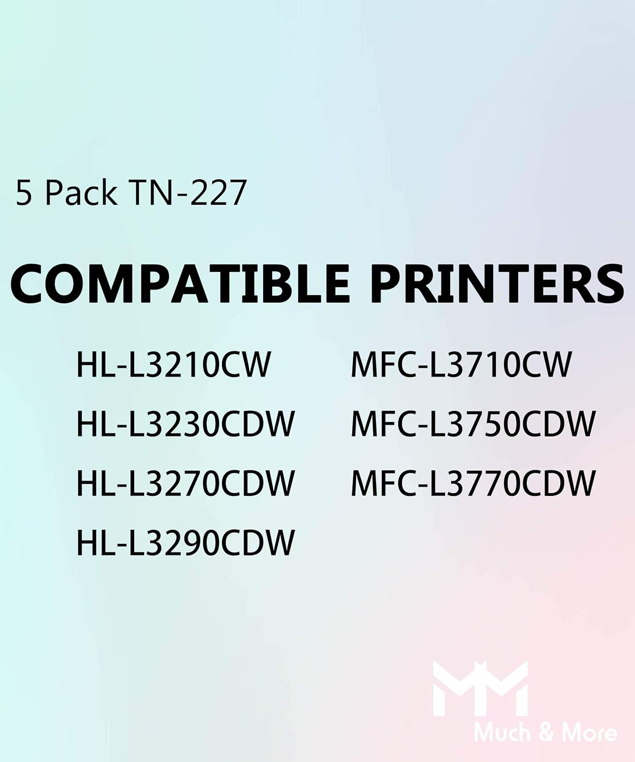Compatible Toner Cartridge Replacement High Yield 5-Pack C8217
