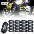 16Pods White LED Rock Lights W439584